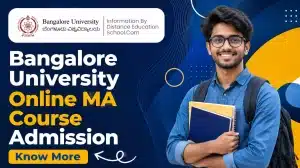 Bangalore University Online MA Course Admission 2026