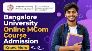 Bangalore University Online MCom Course Admission 2026